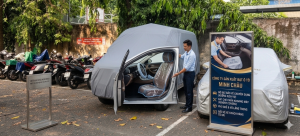 Bạt phủ ghế xe ô tô vô lăng cần số